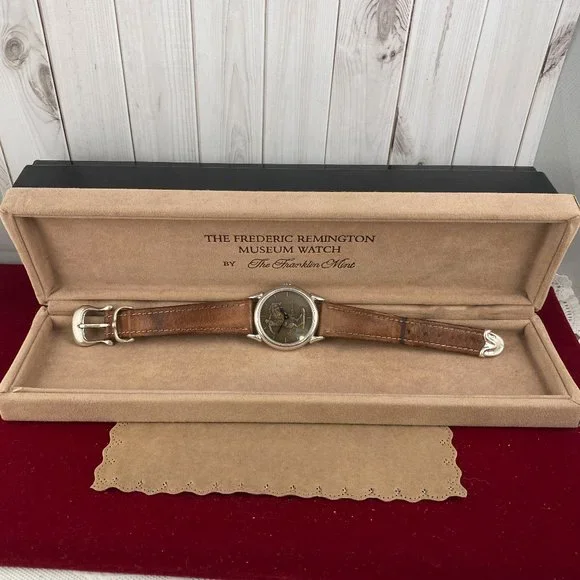 Vintage Bronco Buster by Frederic Remington Original Masterpiece Watch